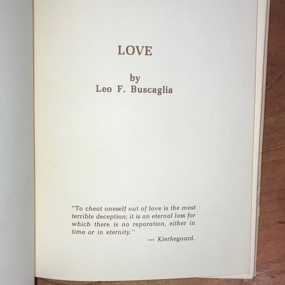 'Love' by Leo Buscaglia vintage book - Picture 5 of 16